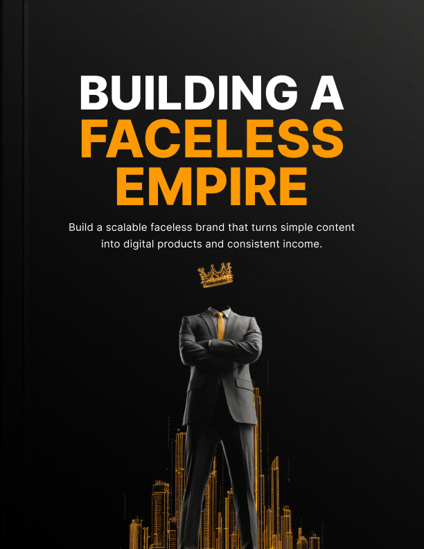 Building a Faceless Empire ebook cover
