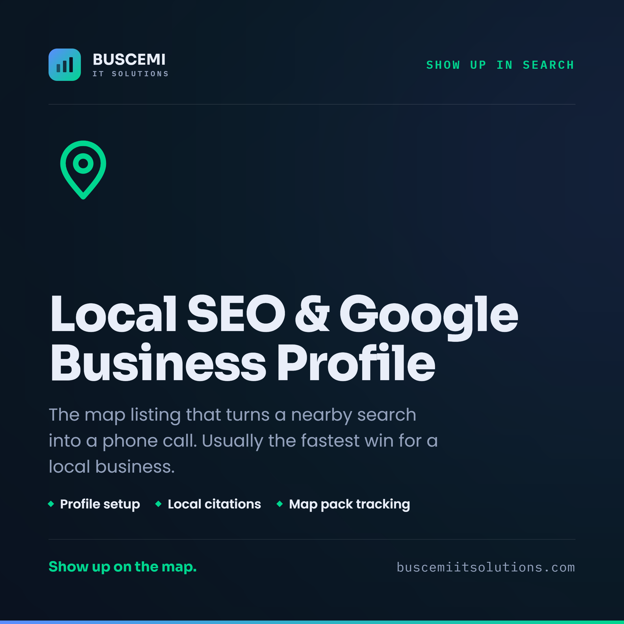 Local SEO and Google Business Profile – Buscemi IT Solutions