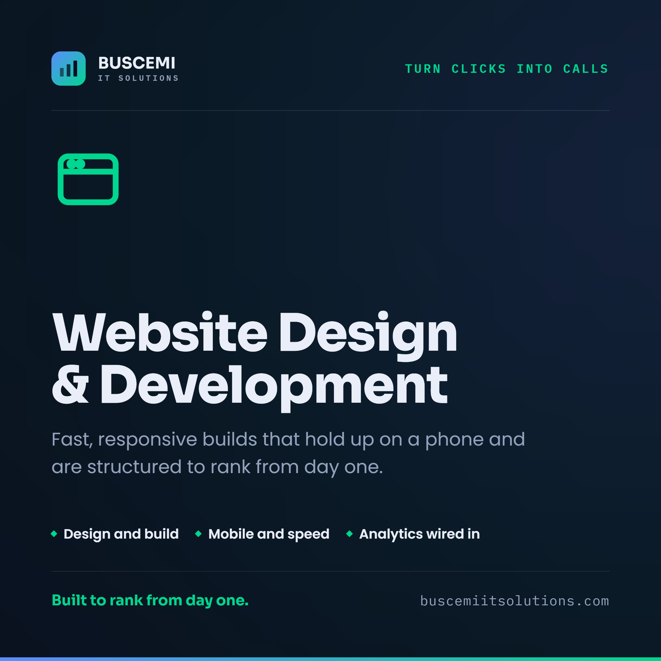 Website Design and Development – Buscemi IT Solutions