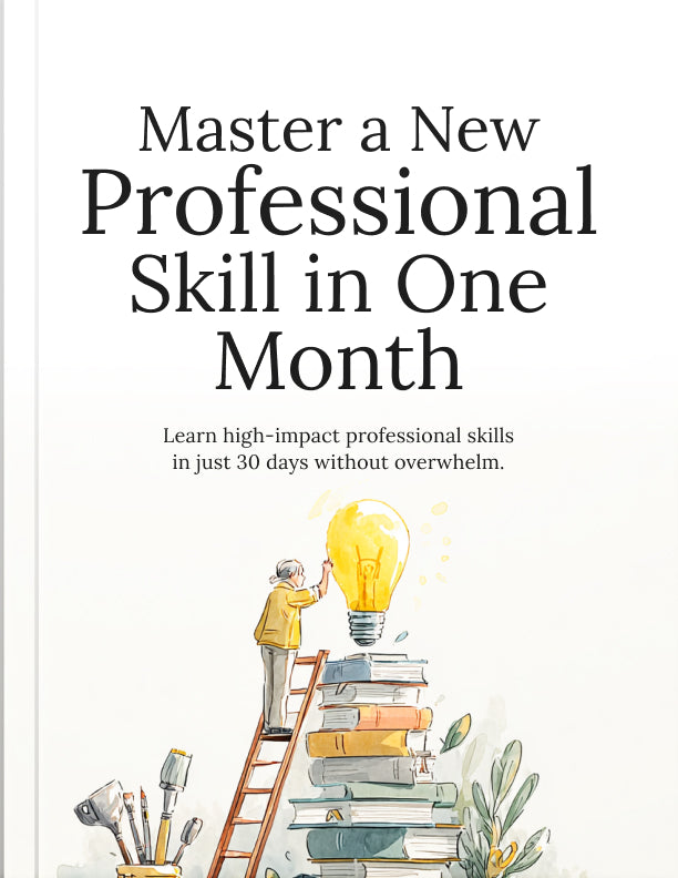 Master a New Professional Skill in One Month ebook cover